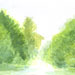 Battersea Park sketch (III) - Watercolour on paper by Sharon Low